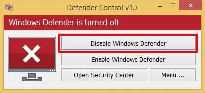 Link Tải SolidWorks 2017 Đã Test Kèm Hướng Dẫn Cài Đặt 3 Chọn –> Disable Windows Defender