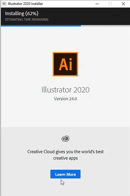 cai dat Adobe Illustrator CC 2020 7
