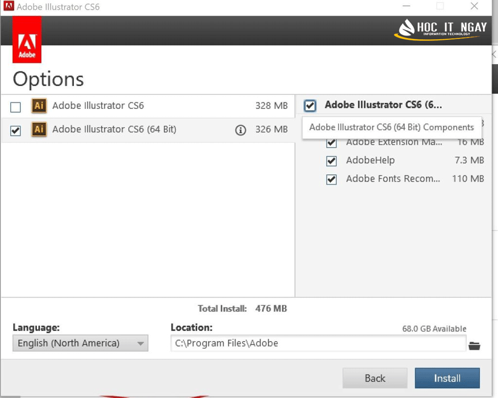 cai dat Adobe Illustrator CS6 3