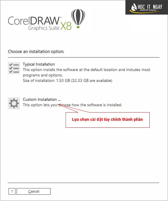 cai dat Corel X8 buoc 5