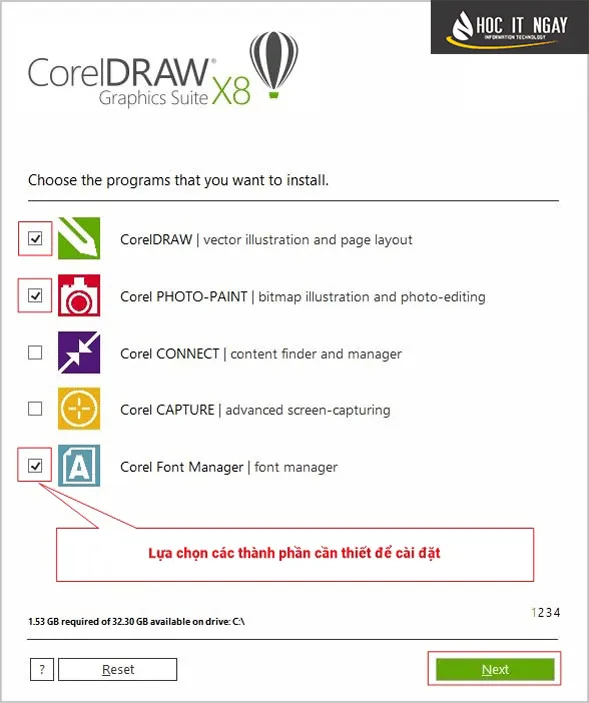 cai dat Corel X8 buoc 6
