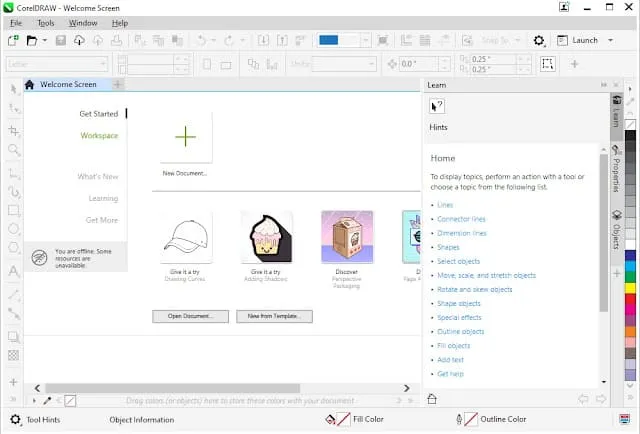 cai dat CorelDRAW 2022 10