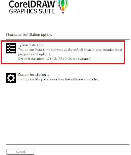 cai dat CorelDRAW 2022 6