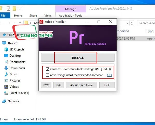 cai dat Premiere Pro CC 2020 5