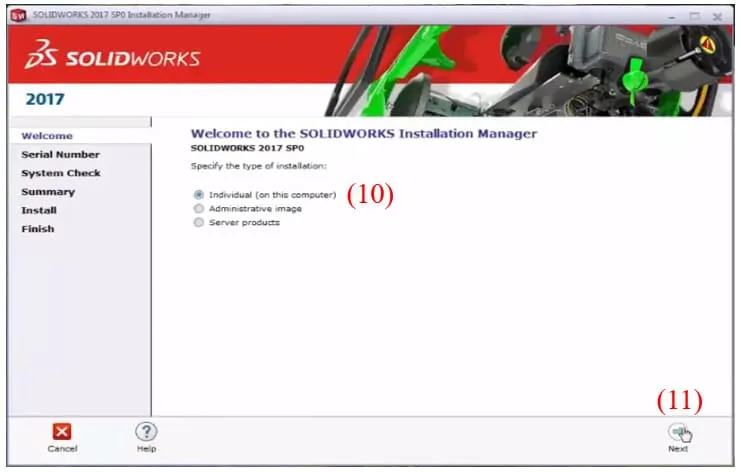 cai dat SolidWorks 2017 7