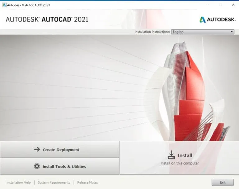 cai dat autocad 2021 buoc 2