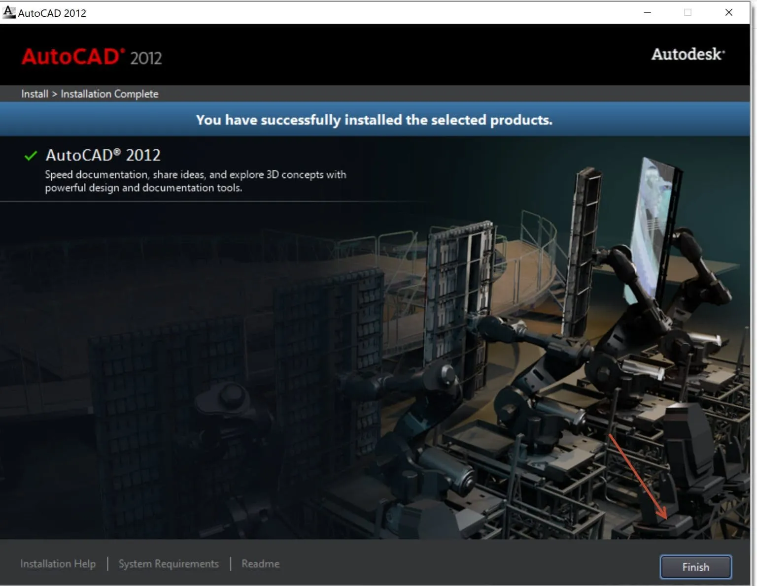 cai dat autocad 2021 buoc 5
