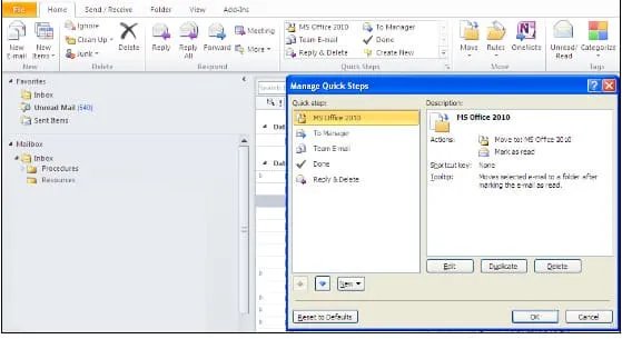 outlook 5