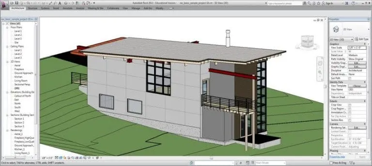 Revit 2013: Phần mềm BIM đột phá cho ngành xây dựng 4 Revit 2013 hỗ trợ dựng hình các khối hình học phức tạp