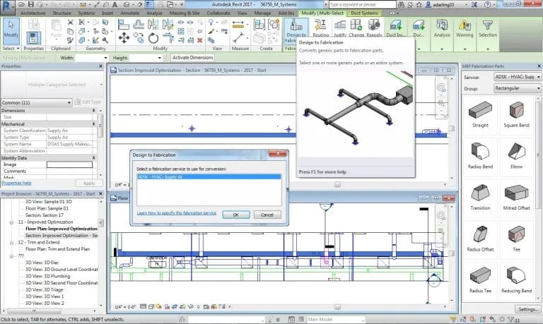 Autodesk Revit 2017: Những Nâng Cấp Đáng Chú Ý 4 Hiệu ứng chiều sâu