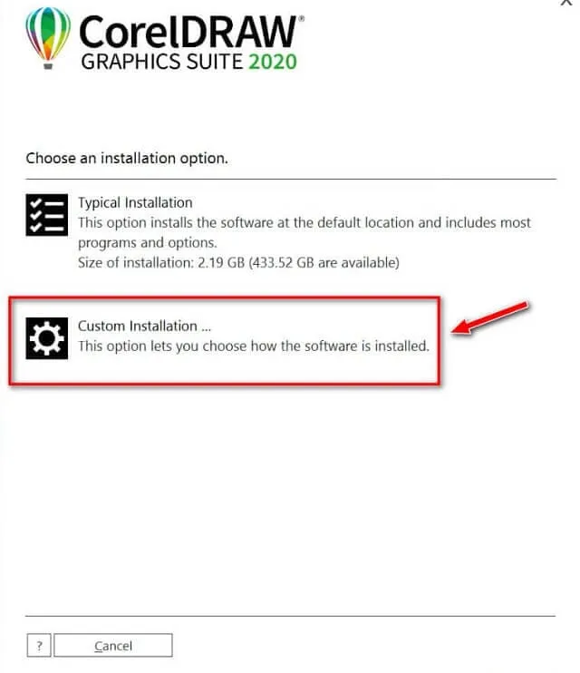 Hướng Dẫn Tải Và Cài Đặt CorelDraw 2020 Chi Tiết Nhất 8 Custom Installation